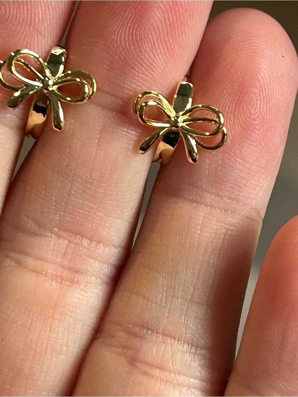 🔥$2 Gold Bow Stud Earrings - Women Jewelry